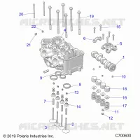CILINDRO HEAD AND VALVES