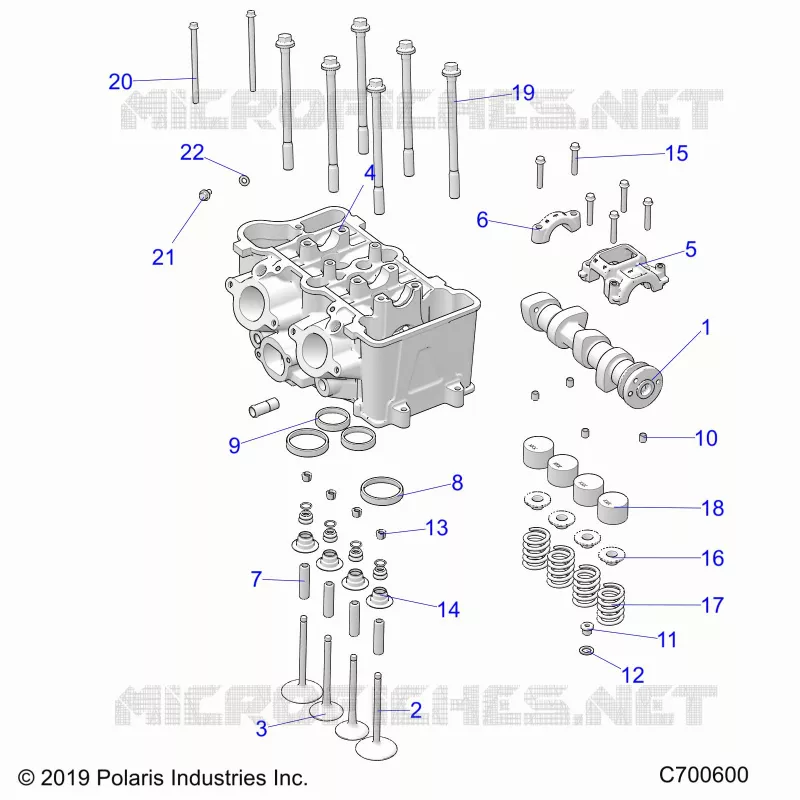 CILINDRO HEAD AND VALVES