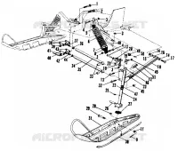 FRONT SOSPENSIONE AND SKI (TRAIL, 400, 600) (4910941094009A)