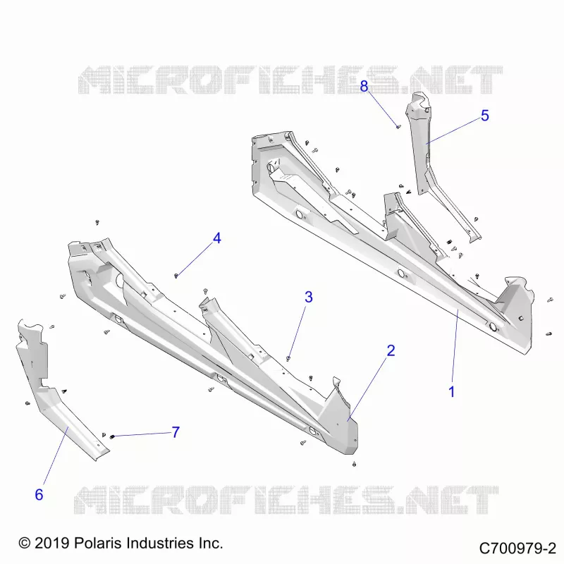 BANDELLE LATERALI CARROZZERIA PANELS