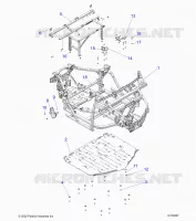 CHASSIS, MAIN FRAME AND SCIARED PLATES