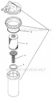 SCARICO ASSEMBLY SL 780 B964087 and  Intl. SL 780 I964087 (4935523552C009)