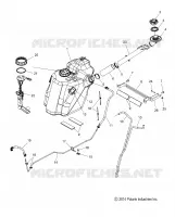 SISTEMA DI ALIMENTAZIONE CARBURANTE, CARBURANTE TANK ASM.