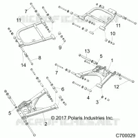 SOSPENSIONE POSTERIORE CONTROL ARMS