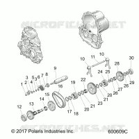 DRIVE TRAIN, SCATOLA DEGLI INGRANAGGI ASM 2