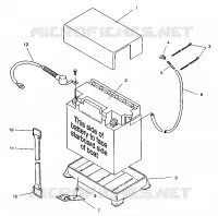 BATTERIA BOX SLT 750 B944170 (4925942594015A)