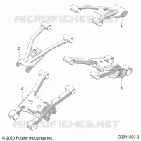 SOSPENSIONE POSTERIORE CONTROL ARMS