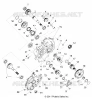 TRASMISSIONE, PRINCIPALE SCATOLA INGRANAGGI INTERNALS 1