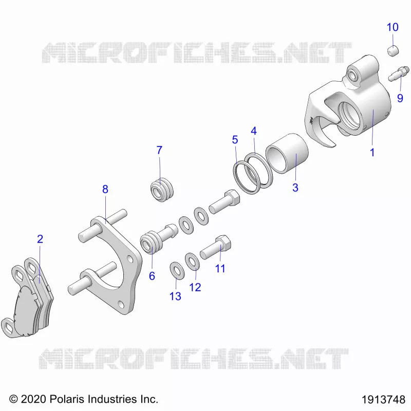 BRAKES, PINZA POSTERIORE