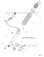 SUSPENSION, AMMORTIZZATORE POSTERIORE MOUNTING
