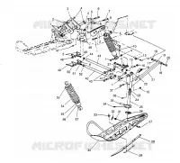 SOSPENSIONI ANTERIORI and SCIARE RXL 0966768 (4932033203B001)