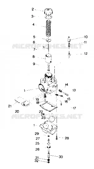 CARBURATORE TRAIL AND 400 (4912701270057A)