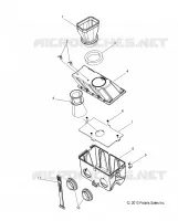 MOTORE, CASSA FILTRO ARIA