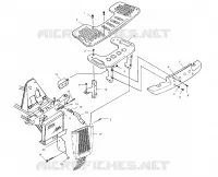 FRONT RACK AND PARAURTI ANTERIORE