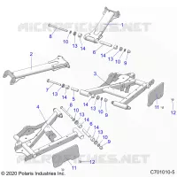 SOSPENSIONE POSTERIORE CONTROL ARMS