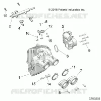 ENGINE, INTAKE AND CORPO FARFALLATO