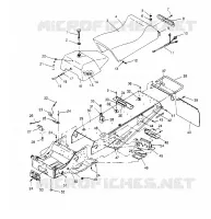 TUNNEL AND MONTAGGIO SEDILE LITE 0953433, STARLITE 0953427  AND LITE DELUXE 09 (4928902890A006)