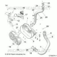 TRASMISSIONE, CLUTCH COVER AND DUCTING