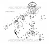MOTORE, CARBURATORE, LOWER