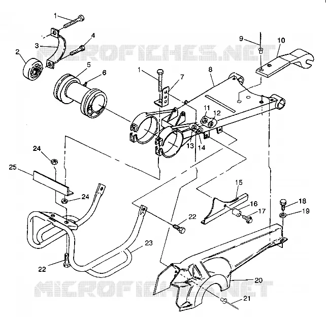 SWING ARM 6X6 250 W938727 (4924092409029A)