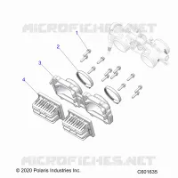 ENGINE, REED VALVE AND CORPO FARFALLATO ADAPTOR