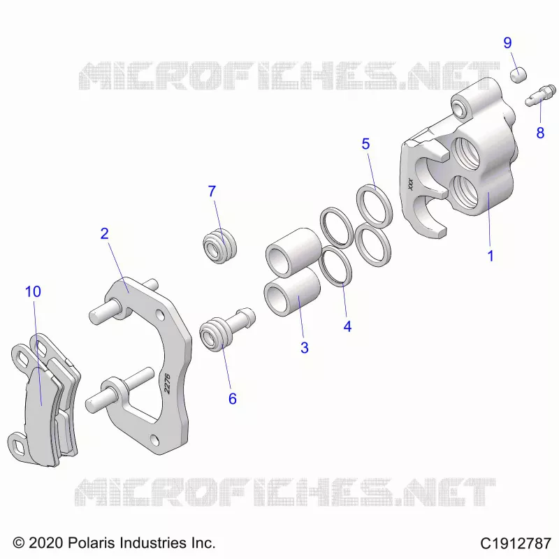 BRAKES, PINZA POSTERIORE