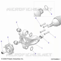SUSPENSION, PORTAPACCHI POSTERIORE AND HUB