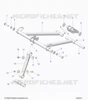SUSPENSION, ANTERIORE COPPIA ARM