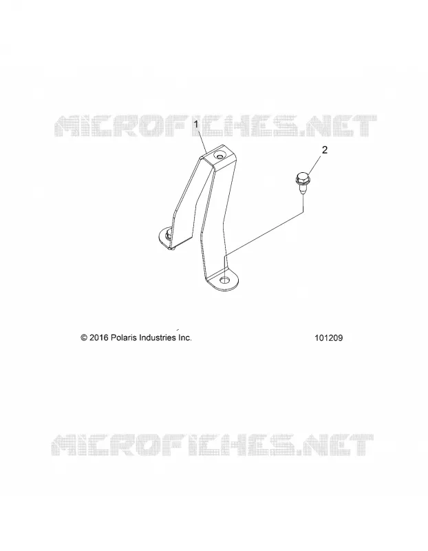 TELAIO, FUEL TANK SUPPORT BRACKET