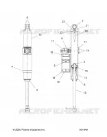 SUSPENSION, AMMORTIZZATORE POSTERIORE TRACK