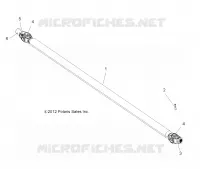 TRASMISSIONE, FRONT PROP ALBERO