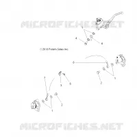 FRENO ANTERIORE BRAKE LINES