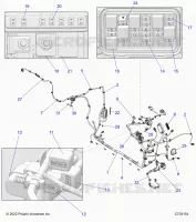 ELETTRICO, WIRE HARNESS, CHASSIS