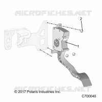 ENGINE, ACCELERATORE PEDALE