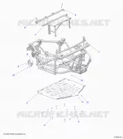 CHASSIS, MAIN FRAME AND SCIARED PLATES