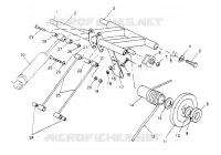 POSTERIORE COPPIA ARM Storm 0950782, Storm SKS 0950582,  Euro Storm E950 (4929012901B014)