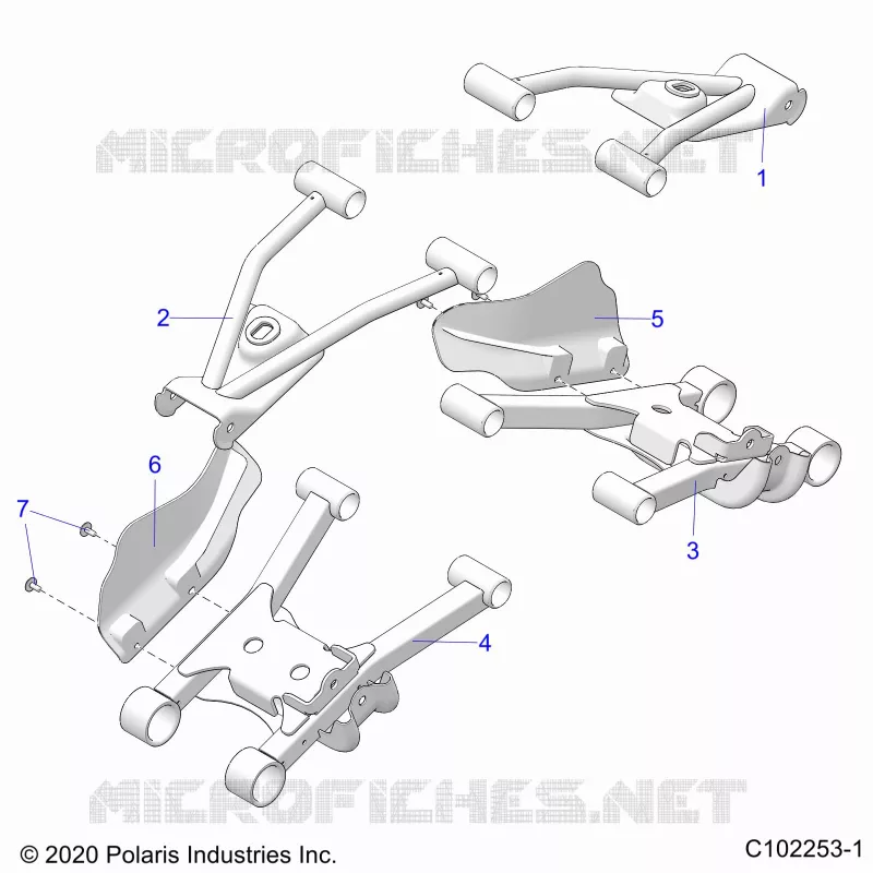 SOSPENSIONE POSTERIORE CONTROL ARMS