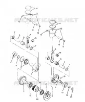 PISTONEEE   ALBERO MOTORE SUPERTRAK (4921292129037A)
