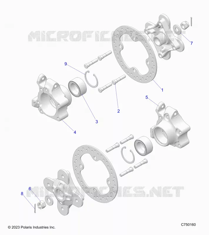SUSPENSION, PORTAPACCHI POSTERIORE AND HUB