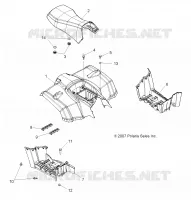 POSTERIORE CAB   SEDILE