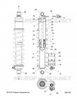 AMMORTIZZATORE POSTERIORE TRACK (1543574)