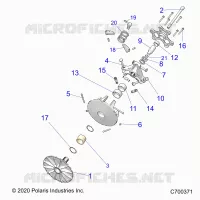 TRASMISSIONE, PRIMARY CLUTCH