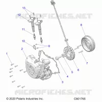ELETTRICO, IGNITION SYSTEM, W/STATOR COVER