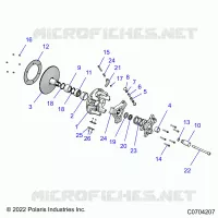 TRASMISSIONE, PRIMARY CLUTCH