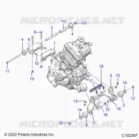 MOTORE, MOUNTING &amp; LONG BLOCK