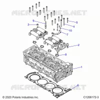 ENGINE, TESTA CILINDRO