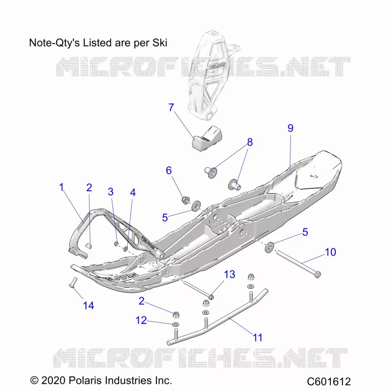 STEERING, SCIARE ASM
