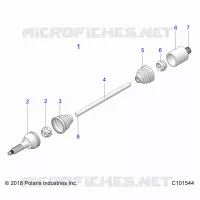 DRIVE TRAIN, DRIVE POSTERIORE ALBERO