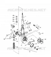 ANTERIORE MONTANTE MONTAGGIO Sportsman 4X4 / W938039 (4926382638014A)