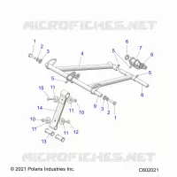 SUSPENSION, ANTERIORE COPPIA ARM